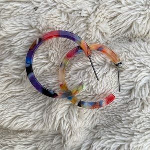 Colorful Small Hoop Earrings